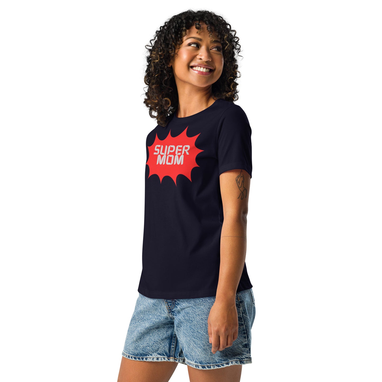 "Super Mom" Relaxed T-Shirt